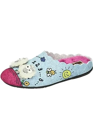 Manitu Home Damen 320092-00 Hausschuh, , 38 EU
