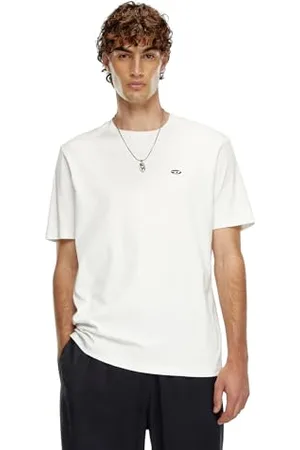 Diesel _T-JUST-DOVAL-PJ MAGL_Shirt_Weiß_XL
