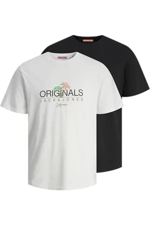 JACK&JONES JUNIOR Jorcasey Tee Ss Crew Neck 2Pk Mp Jnr