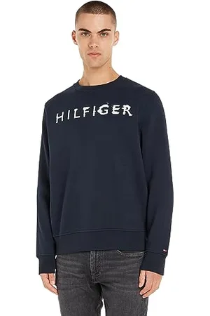 Tommy Hilfiger Herren Sweatshirt Crew-Neck ohne Kapuze, , L