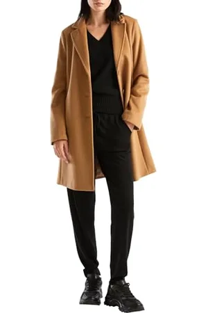 Benetton Damen 2ydtdn012 Mantel, , 38