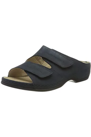 Berkemann Damen Daria Pantoletten, Blau (Blau 353), 42 2/3 EU