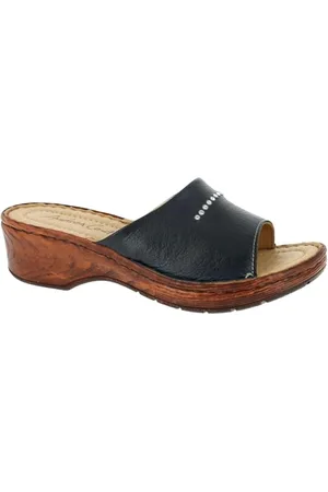 Andrea Conti Damen Pantolette, d.blau, 38 EU