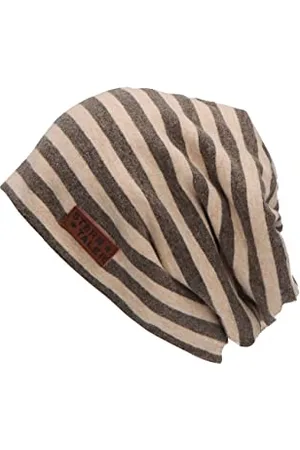 Sterntaler Baby Jungen Slouch-Beanie Ringel Mütze - Gefüttert Mit Weichem Baumwoll-Fleece - Dunkelgrau, 51