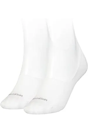 Calvin Klein Damen Footie Socken, , 35/38 (2er Pack)