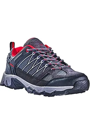 Black Crevice Damen Trekkingschuhe, Wasserdicht, Low, schwarz/rot, 41