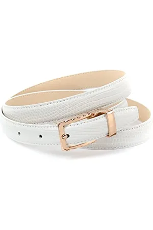 Anthoni Crown Damen Ledergürtel Gürtel, , 90