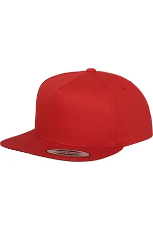 Flexfit Mütze Classic 5 Panel Snapback, red, one size, 6007-00199-0050