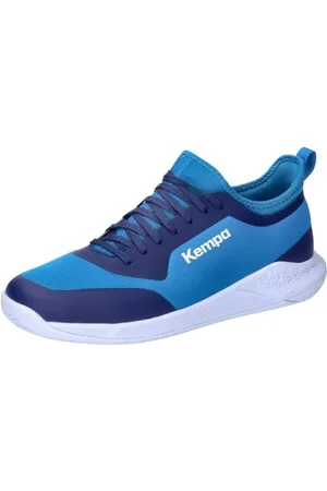 Kempa Kourtfly Junior Sport-Schuhe, blau/weiß, 38 EU