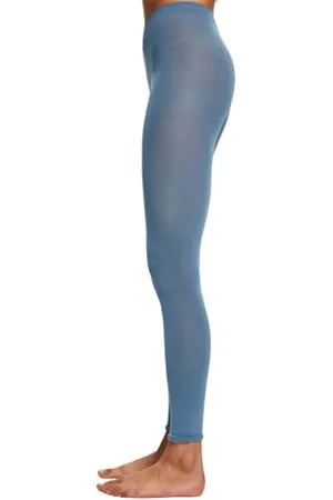 ESPRIT Damen Leggings Cotton W Le Baumwolle einfarbig 1 Stück, , 36-38