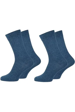 Nur Der Herren 2er Pack Baumwolle Business Classic Mit Komfortbund Socken, , 43-46 EU