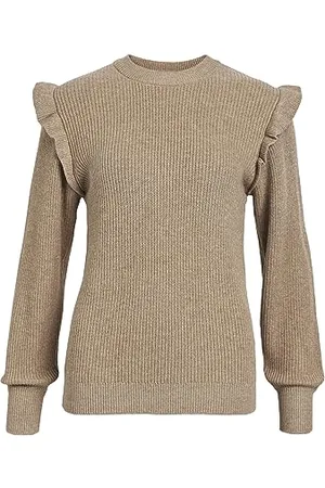 Object OBJMALENA L/S Ruffle Pullover NOOS