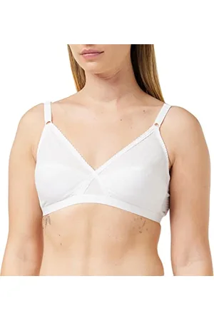 Nur Die Komfort BH bügelloser Softcup-BH Bra weich bequem mit Spitze Kreuzschnitt-Technologie für starken Halt Damen