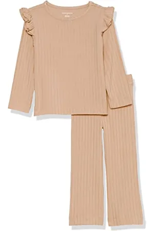 Amazon Mädchen Outfit-Set aus breitem Strick, 2er-Pack, , 8 Jahre