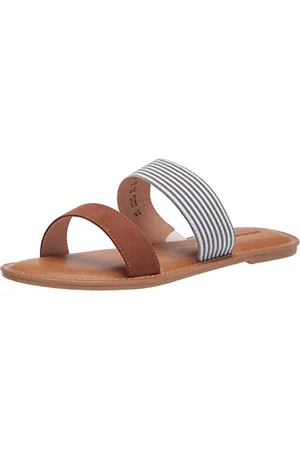 Amazon Damen Sandale mit zwei Bändern, , 38.5 EU