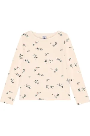 Petit Bateau Mädchen Langarm-T-Shirt, , 10 Jahre