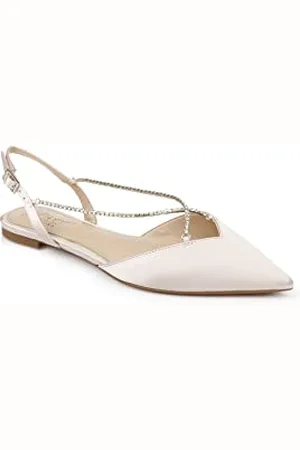 Badgley Mischka Damen Alanna Ballerinas, Champagner, 39 EU