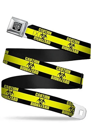 Buckle Herren Seatbelt Belt W32954 Gürtel, , 1.5" Wide, 24/38" Long