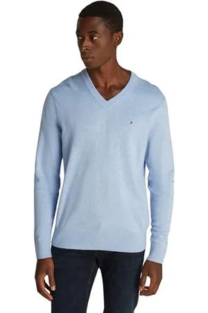 Tommy Hilfiger Herren Pullover V-Neck Regular Fit, , 3XL