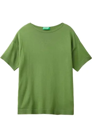 Benetton Damen Trikot G/C M/M 103C/D/102m Pullover, , XL