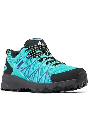 Columbia Peakfreak II Outdry WP wasserdichte Wanderschuhe für Damen, Blau (Bright Aqua x Tippet), 40.5 EU