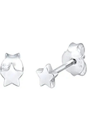 Elli Ohrringe Kinder mit Sternen Symbol im Astro Look in 925 Sterling Silber