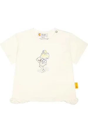 Steiff Baby - Mädchen T-shirt Kurzarm T Shirt, , 68 EU
