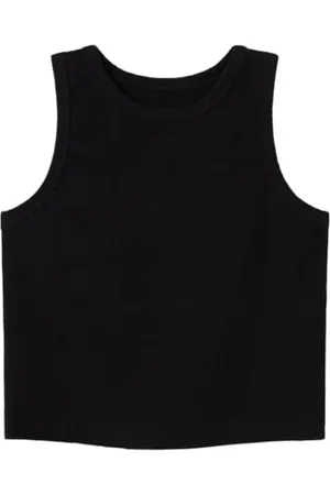 NAME IT Mädchen Nkfnakal Sl Crop Noos Tanktop, , 158-164 EU