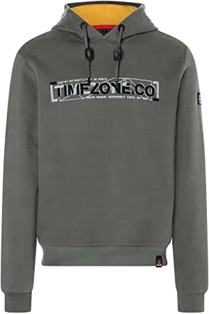 Timezone Herren Cosy Hoodie Kapuzenpullover, , XXL