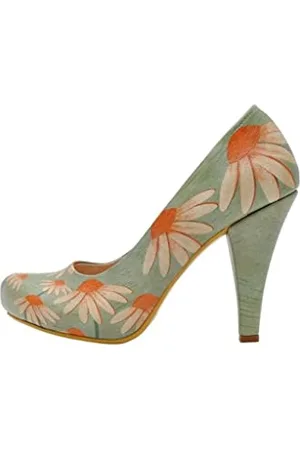 Dogo Damen High Heels Pumpe, Multicolor, 37 EU