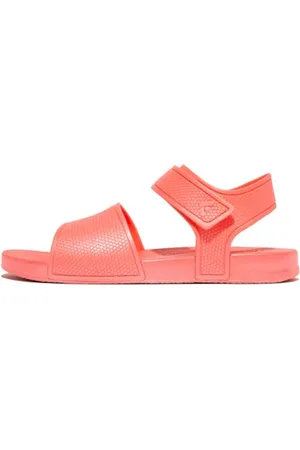 FitFlop Mädchen Iqushion Kids Junior Shimmer Ergonomic B/S Sandale, Rosige Koralle, 34 EU