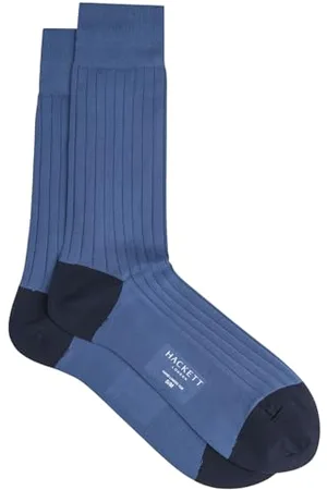 Hackett Herren Baumwollsocken, Blau (Royal Blue), S