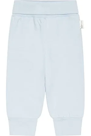 Steiff Unisex Baby Basic Jogginghose mit Beinbündchen Lässige Hose, , 86