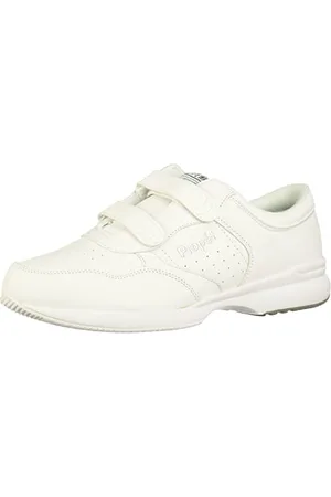 Propet Herren Life Walker Strap Medicare/HCPCS Code = A5500 Diabetic Shoe Wanderschuhe, Sport White, 46 EU X-Weit