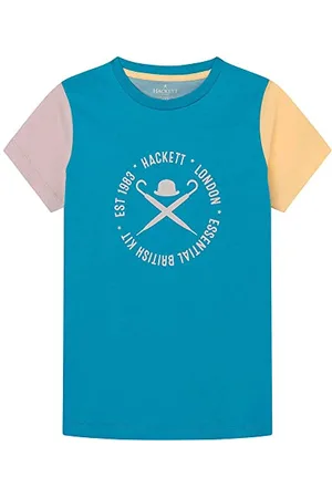 Hackett Jungen Big Logo Multi Tee T-Shirt, , 3 Years