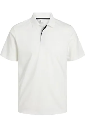 JACK & JONES Male Poloshirt Einfarbig Polokragen Poloshirt