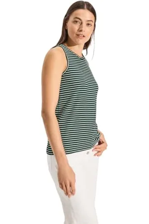 CECIL Damen B321787 Gestreiftes Top, , Large