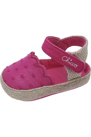 chicco Sandalen für Neugeborene, mit Praktischem Klettverschluss, Babyschuhe 0-24 Monate, Italienisches Design, , 15 EU