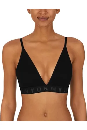 DKNY Damen Nahtloser Litewear Rib Bralette BH, , small