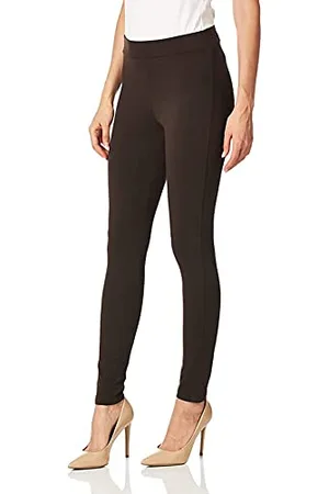 HUE Damen Verdunklungs-Leggings aus Baumwolle mit breitem Bund, Sortiert Strumpfwaren, , XL
