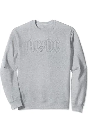 AC/DC ACDC Black Outline Logo Sweatshirt