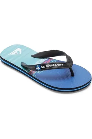 Quiksilver Molokai Art Sandale, Black/Blue/Blue, 29 EU