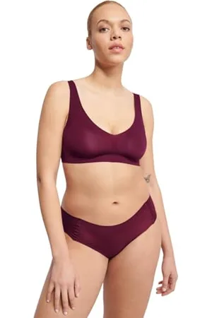 Sloggi Damen Zero Feel 2.0 Bralette, Claret, S