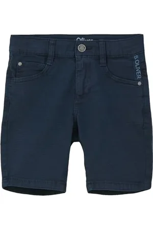 QS by s.Oliver Jungen Bermuda, Brad Slim Fit, Blue_5952, 122
