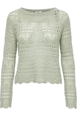 JACQUELINE DE YONG Damen Jdysun Lay L/S Boatneck Pullov. KNT Noos Strickpullover, , S EU