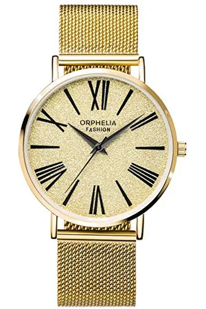 ORPHELIA Damen Analog Quarz Uhr mit Edelstahl Armband OF714827