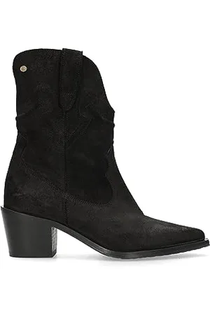 Fred de la Bretoniere Damen Jolie Western Bootie Ankle Boot, Black, 42 EU