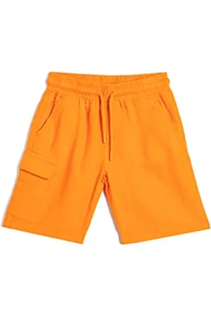 Koton Boys Linen Shorts Drawstring Pocket Detail