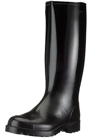 Spirale Unisex-Erwachsene Anton KNIELAARS 45 Gummistiefel, Schwarz (schwarz (zwart) 00)