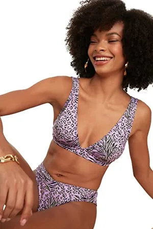 Trendyol Damen Einstellbarer Bikini Top, , 36